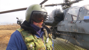 "Паники не было": Пилот Ка-52 рассказал, как посадил подбитый ВСУ вертолёт с отказавшим двигателем