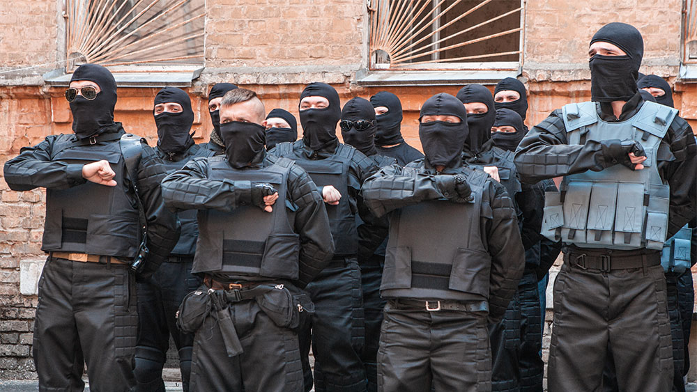 Добровольцы специального батальона "Азов". Фото © Shutterstock