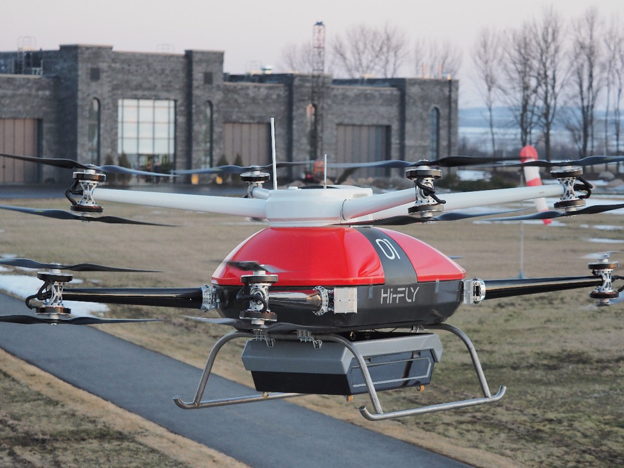 Лётный прототип грузового дрона. Обложка © Правительство Белгородской области
