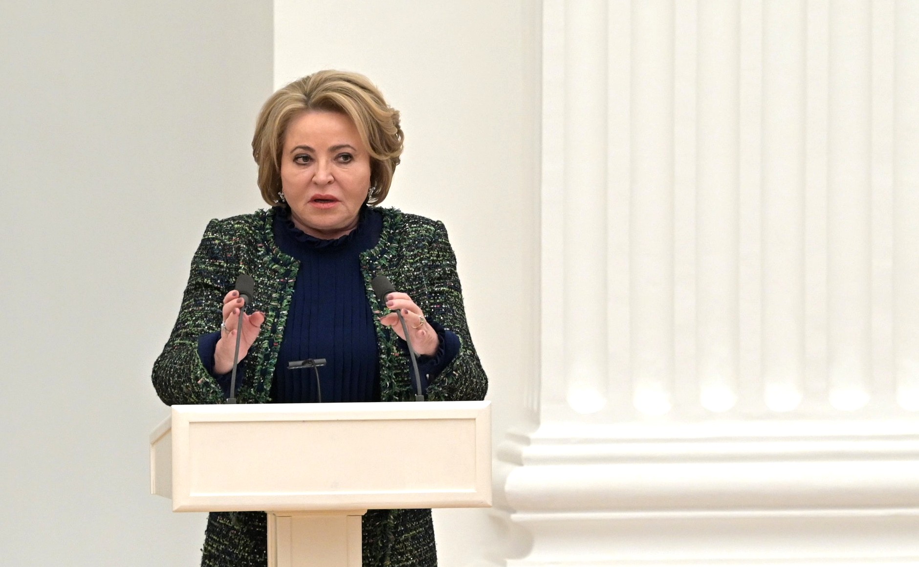 Матвиенко прокомментировала страшилки про новый закон о русском языке