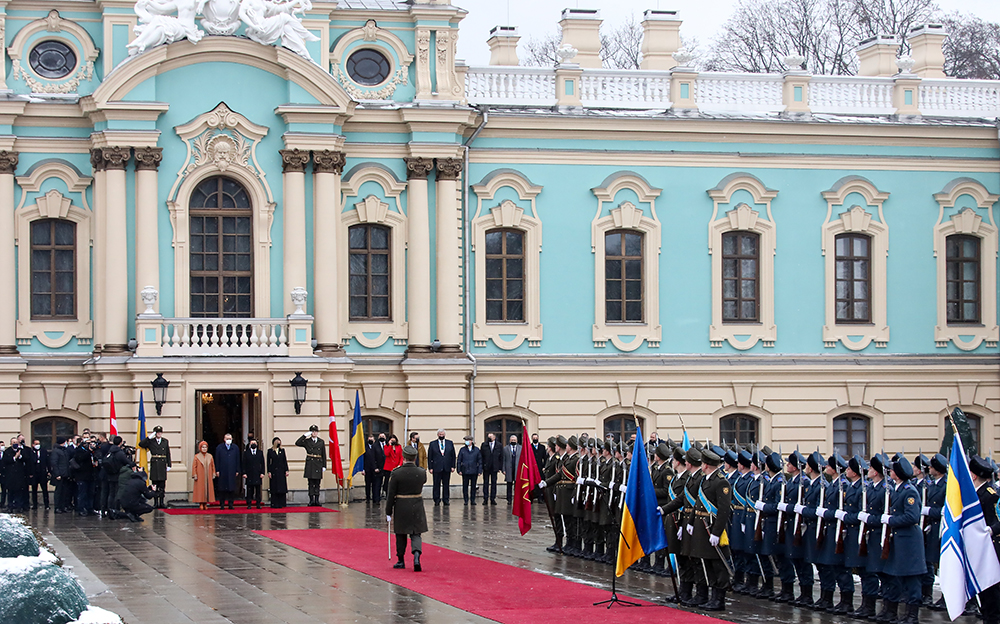 Дворец президента Украины (Мариинский дворец) в Киеве, Украина. Фото © ТАСС / Иван Николаев