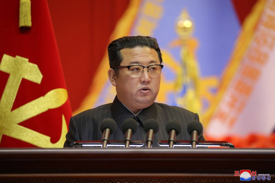 <p>Председатель Госсовета КНДР Ким Чен Ын. Фото © ТАСС / EPA / KCNA</p>