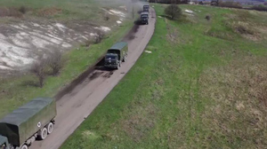 Минобороны опубликовало видео продвижения российских войск через Харьковскую область