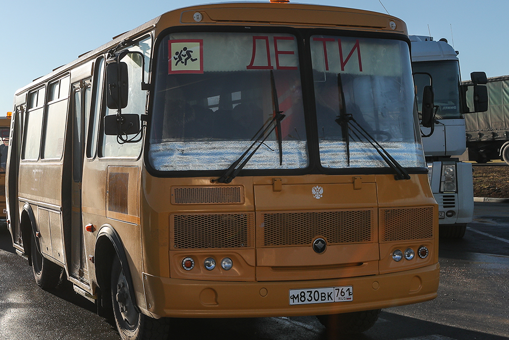 В Ивановской области иномарка протаранила автобус с детьми