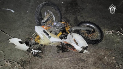 Пьяный полицейский насмерть сбил мотоциклиста в Курганской области