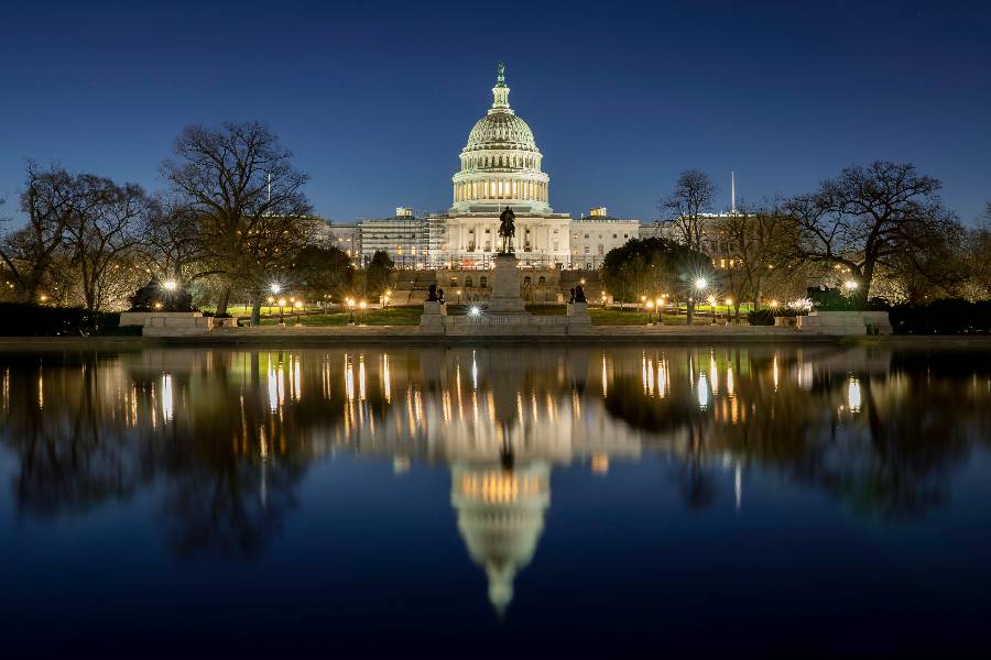Здание Конгресса США. Фото © ТАСС / AP / Gemunu Amarasinghe