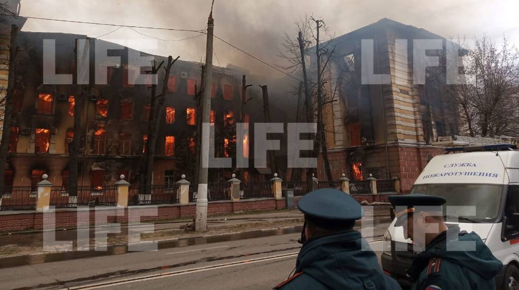 Число жертв пожара в ЦНИИ войск ВКО в Твери выросло до 11