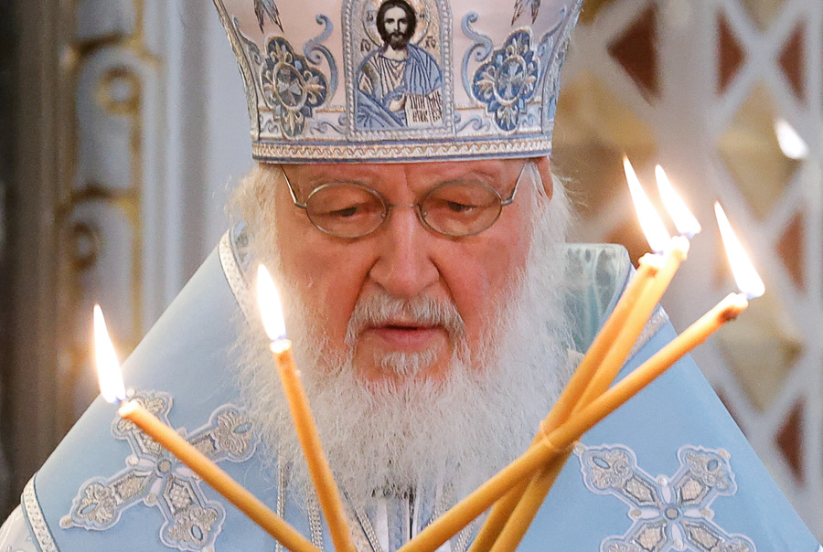 Патриарх Московский и всея Руси Кирилл. Фото © ТАСС / Михаил Джапаридзе
