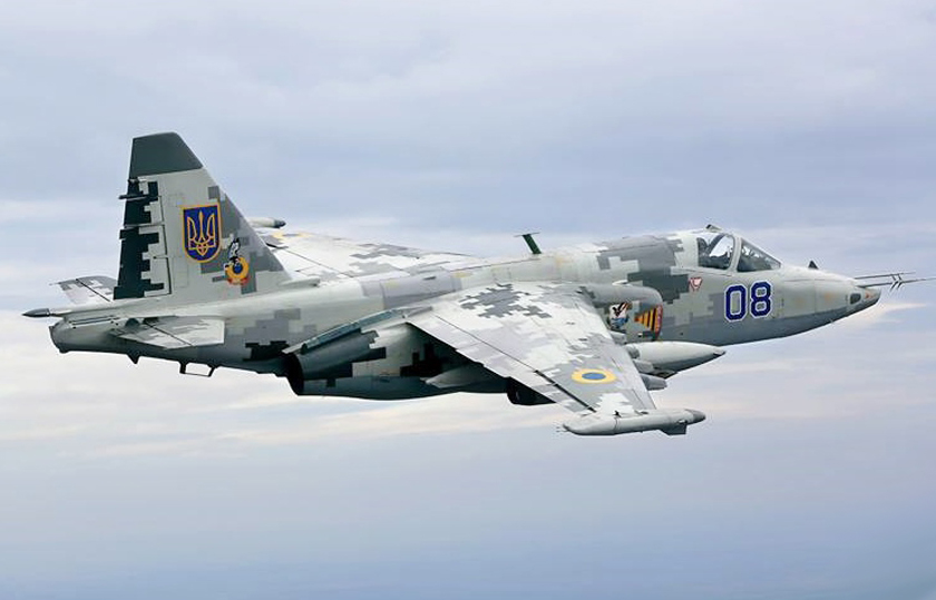 Российские средства ПВО сбили украинский Су-25 в Харьковской области