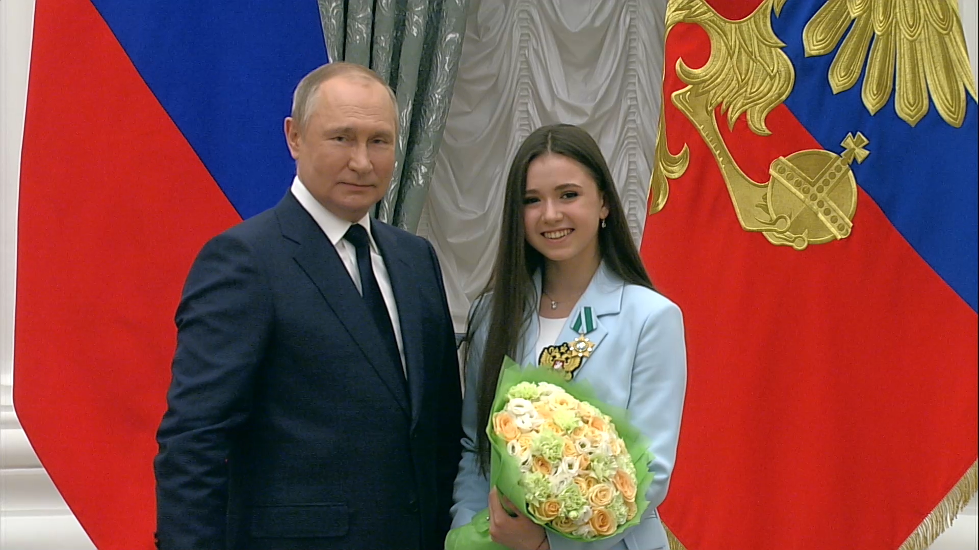 Камила Валиева награждение в Кремле. Вечер с владимиром 2 апреля 2024 года