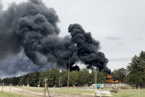 В Брянске ликвидирован пожар на нефтебазе
