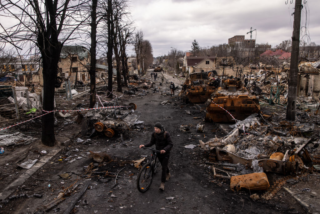 Город Буча, Украина. 6 апреля 2022 года. Фото © Getty Images / Chris McGrath