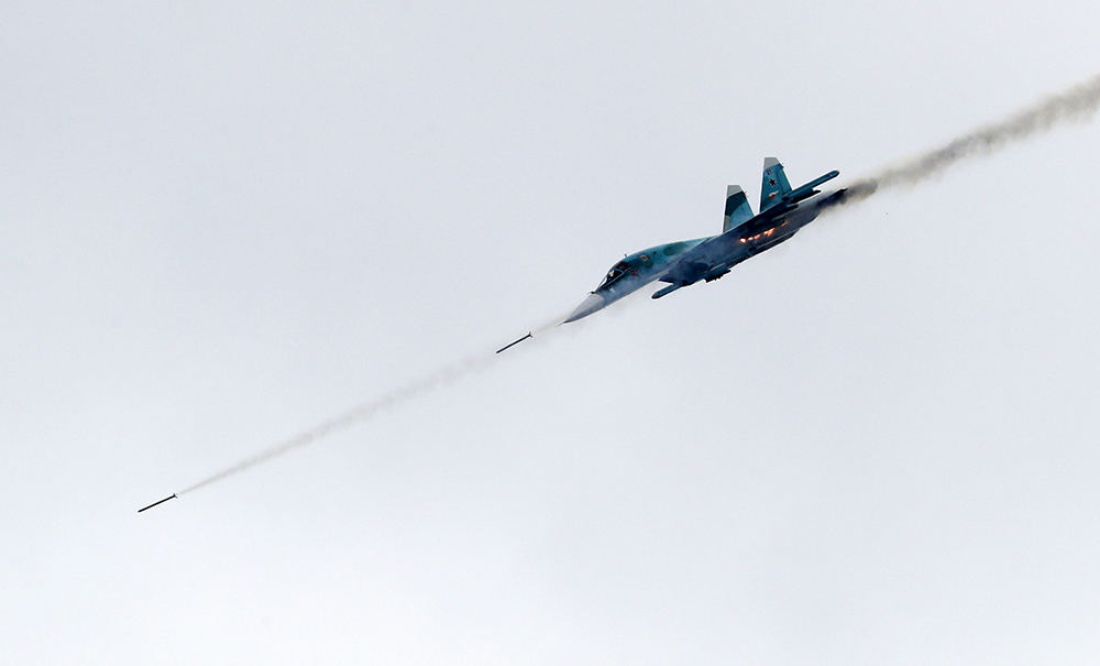 Российский истребитель Су-35С. Фото © ТАСС / Александр Рюмин