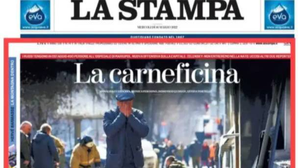 <p>Иллюстрация на странице газеты La Stamba</p>