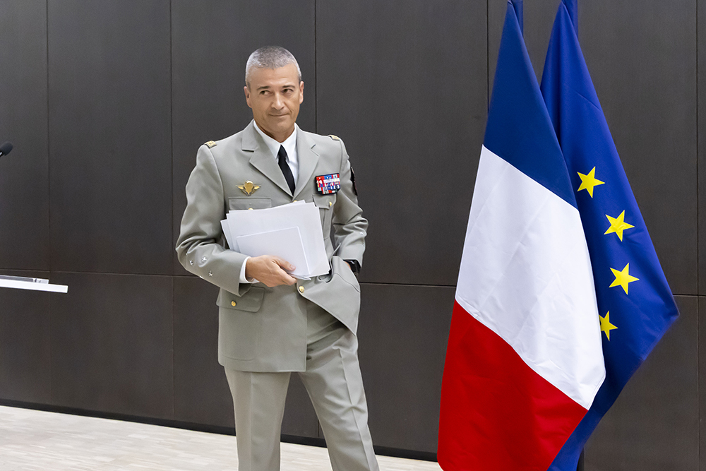 Начальник Главного штаба Вооружённых сил Франции Тьерри Буркхард. Фото © ТАСС / Zuma