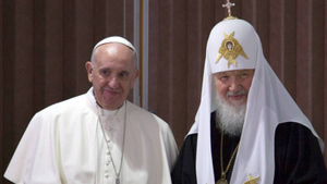 Папа римский заявил о возможной встрече с патриархом Кириллом на Ближнем Востоке