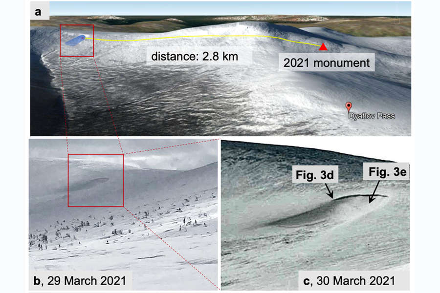 Доказательство "лавинной версии", опубликованное швейцарскими учёными. Фото © Nature