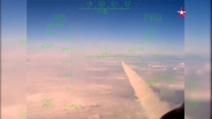 "Отработал по земле": Опубликовано видео ракетных ударов с истребителей Су-35С на Украине