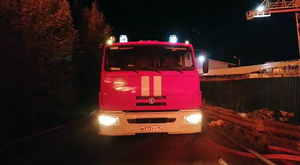 В Москве при пожаре в ангаре погиб один человек