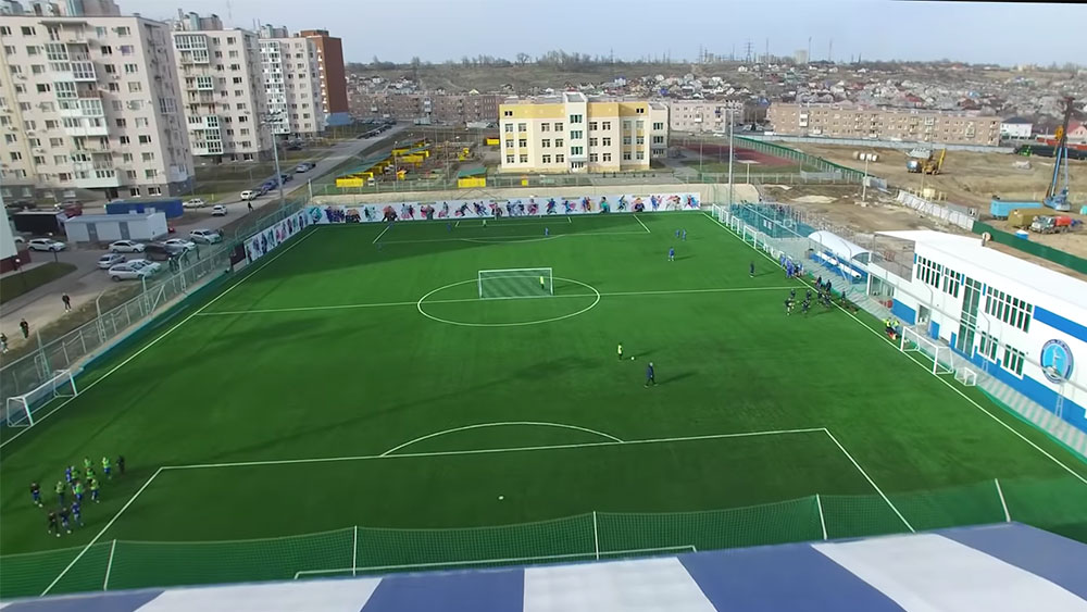 Леонид Слуцкий завершил строительство стадиона для детей в Волгограде