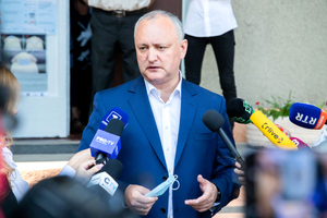 Додон осудил решение властей Молдавии запретить георгиевские ленты 
