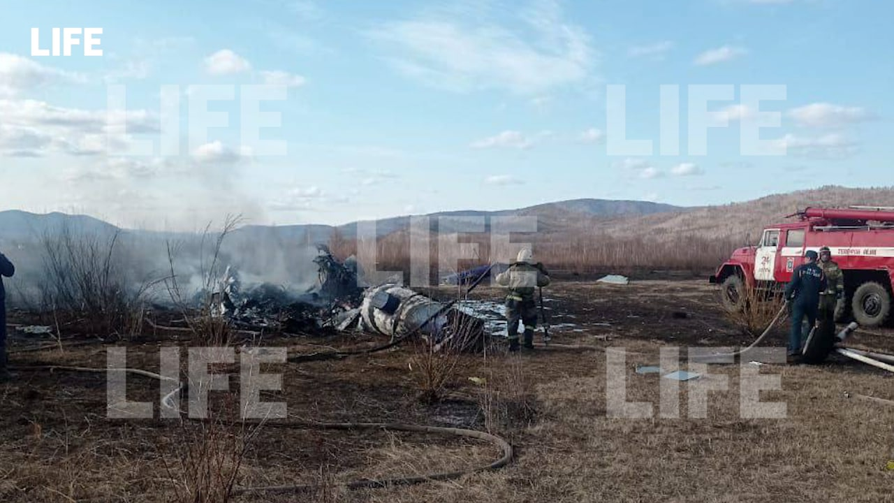 ТАСС: Вертолёт Ми-8 в Забайкалье опрокинулся из-за порыва ветра