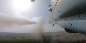 Минобороны показало видео ударов вертолётами Ка-52 по военной технике и объектам ВСУ