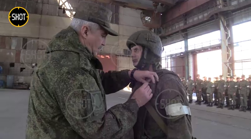 Бойцов 126-й бригады береговой обороны ВС России наградили за подвиги на "Операции Z"