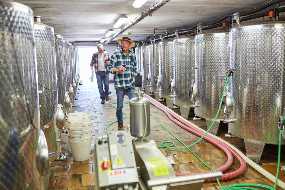 Резервуары для брожения вина. Фото © Shutterstock