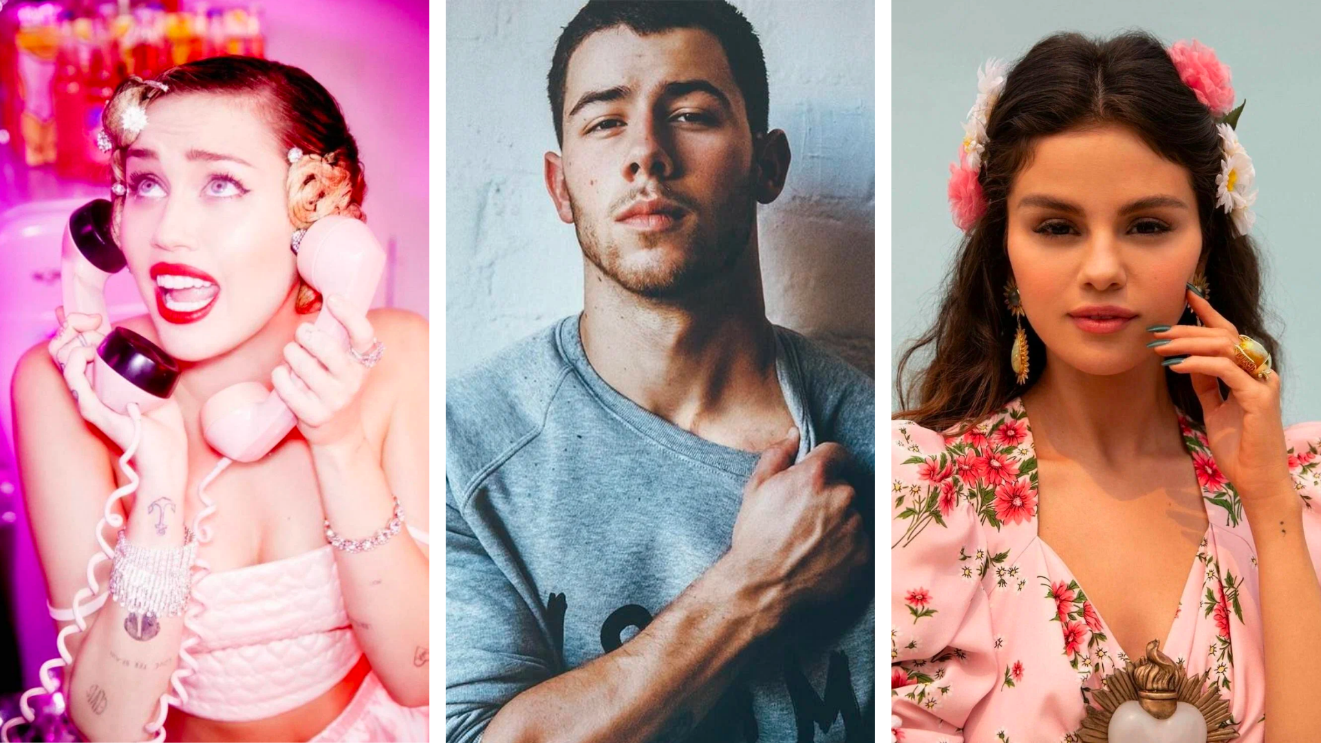 Майли и Ник встречались ещё в подростковом возрасте, а спустя время Джонас променял Сайрус на Селену Гомес. Фото © "Кинопоиск"