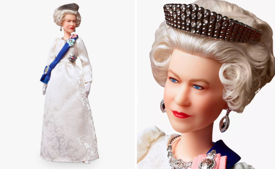 Кукла Барби, изготовленная к 70-летию правления королевы Великобритании Елизаветы II. Фото © Johnlewis.com