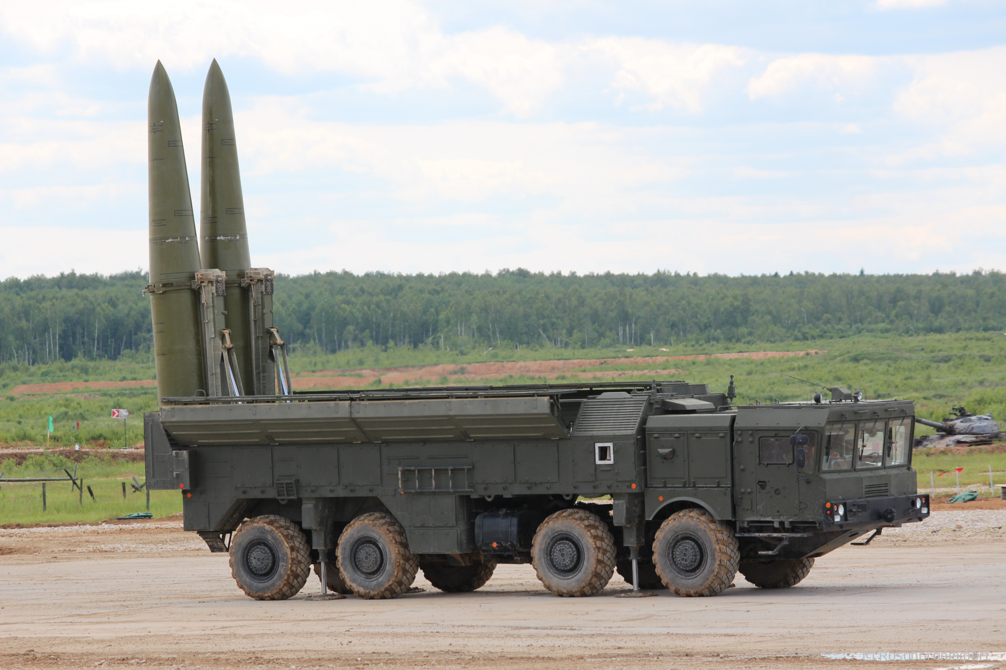 Оперативно-тактический ракетный комплекс (ОТРК) "Искандер". Фото © "Рособоронэкспорт"