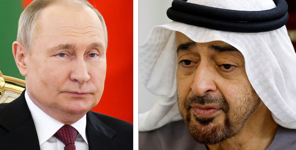 Путин обсудил стратегическое партнёрство с президентом ОАЭ и лично поздравил его с избранием