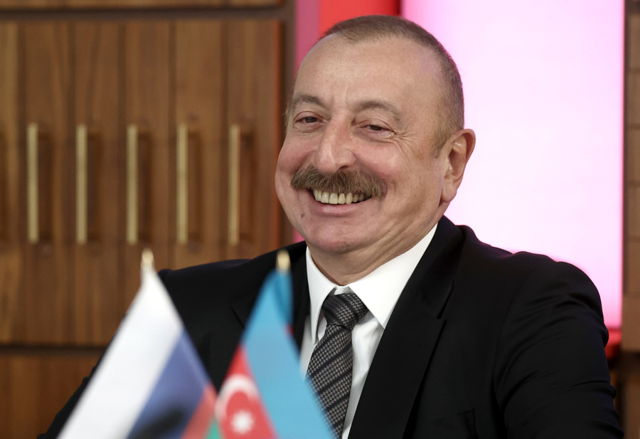 <p>Президент Азербайджана Ильхам Алиев. Фото © ТАСС / Валерий Шарифулин</p>