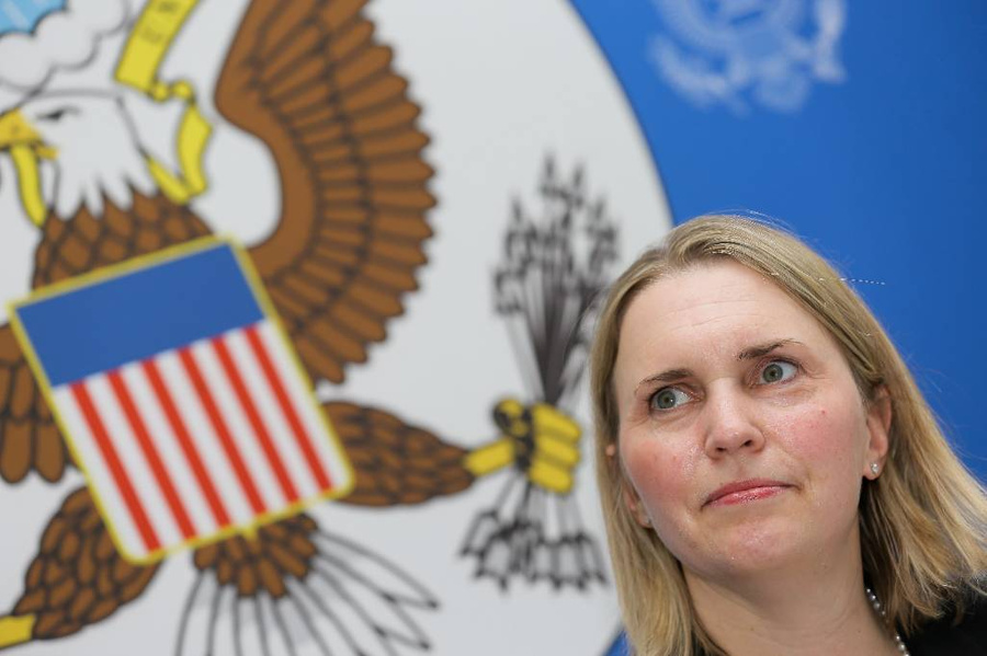 <p>Новый посол США на Украине Бриджит Бринк. Фото © ТАСС / Zuma / Aziz Karimov</p>