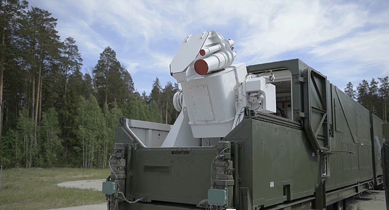 Боевой лазерный комплекс "Пересвет". Фото © Wikipedia / Presidential Press and Information Office