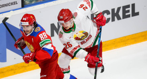 Дошло до овертайма: Сборная России по хоккею второй раз подряд победила Белоруссию в выставочном матче 
