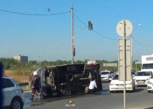 Восемь человек пострадали в результате ДТП с маршруткой в Новосибирске