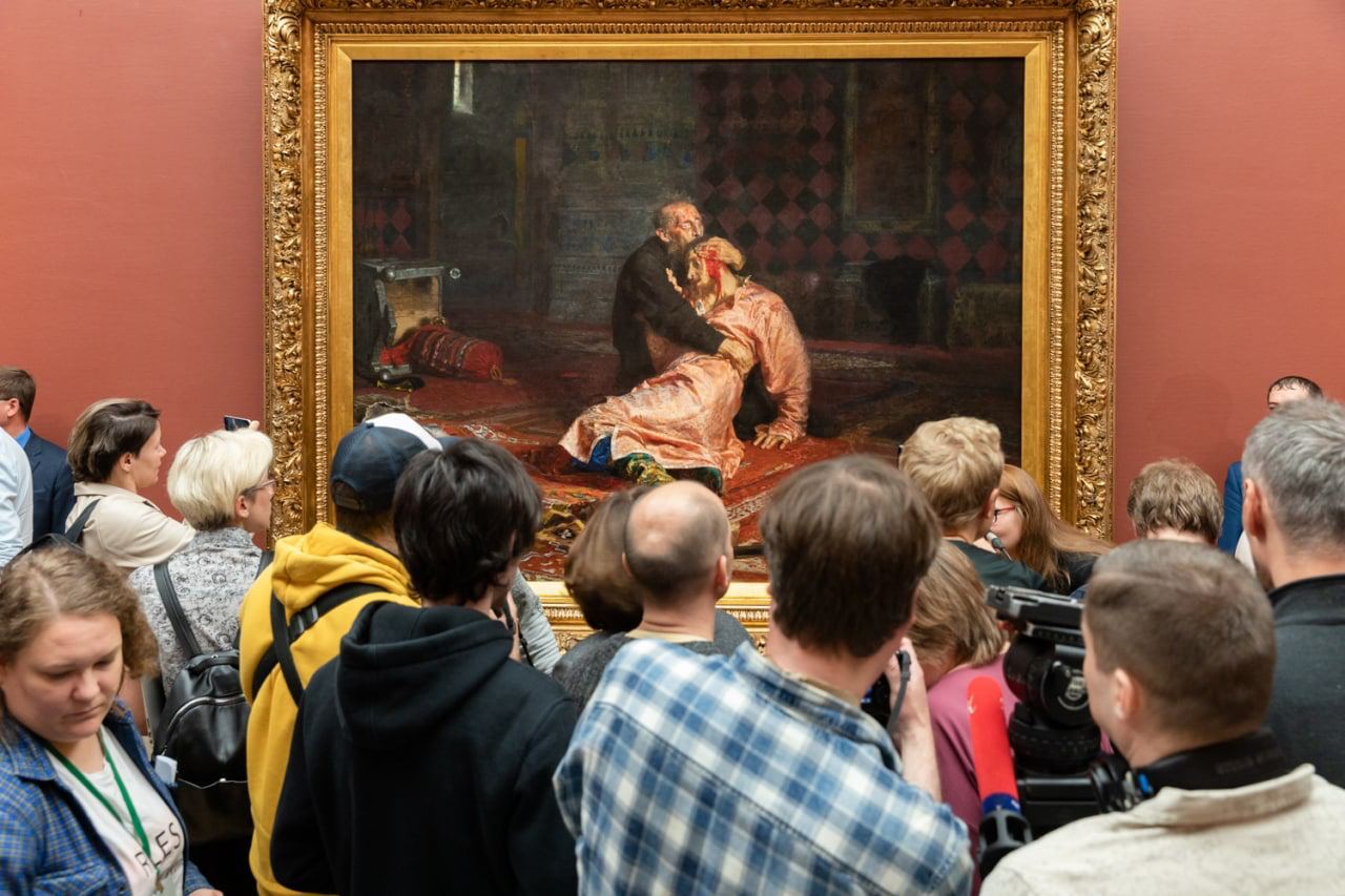 Сбербанк поддерживает культуру: Завершилась реставрация знаменитой картины Ильи Репина