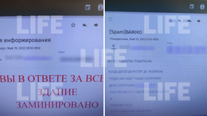 Экзамены в школах Подольска попытались сорвать письмами с угрозами о "детях-смертниках"