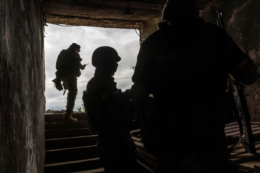 Солдаты территориальной обороны Украины. Обложка © Getty Images / John Moore
