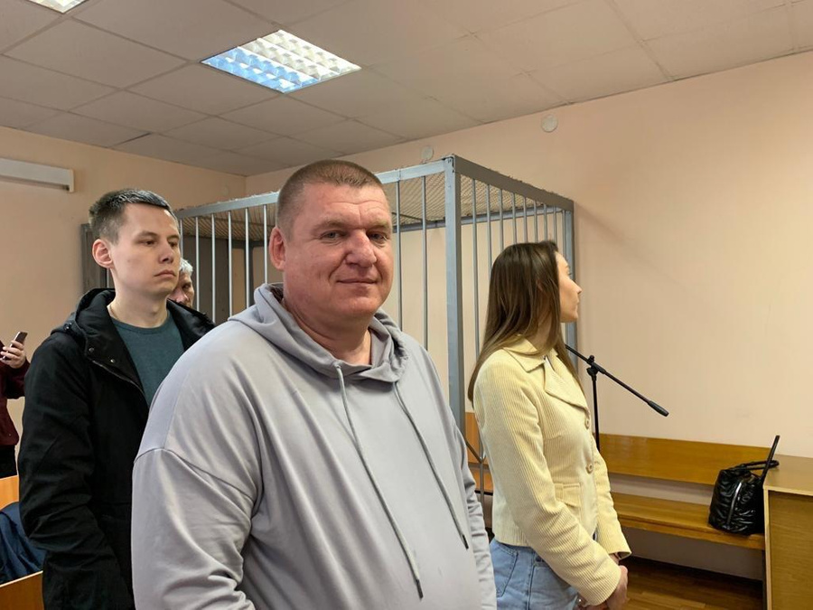 Максим Незлобин в зале суда. Фото © Telegram / Прокуратура Свердловской области