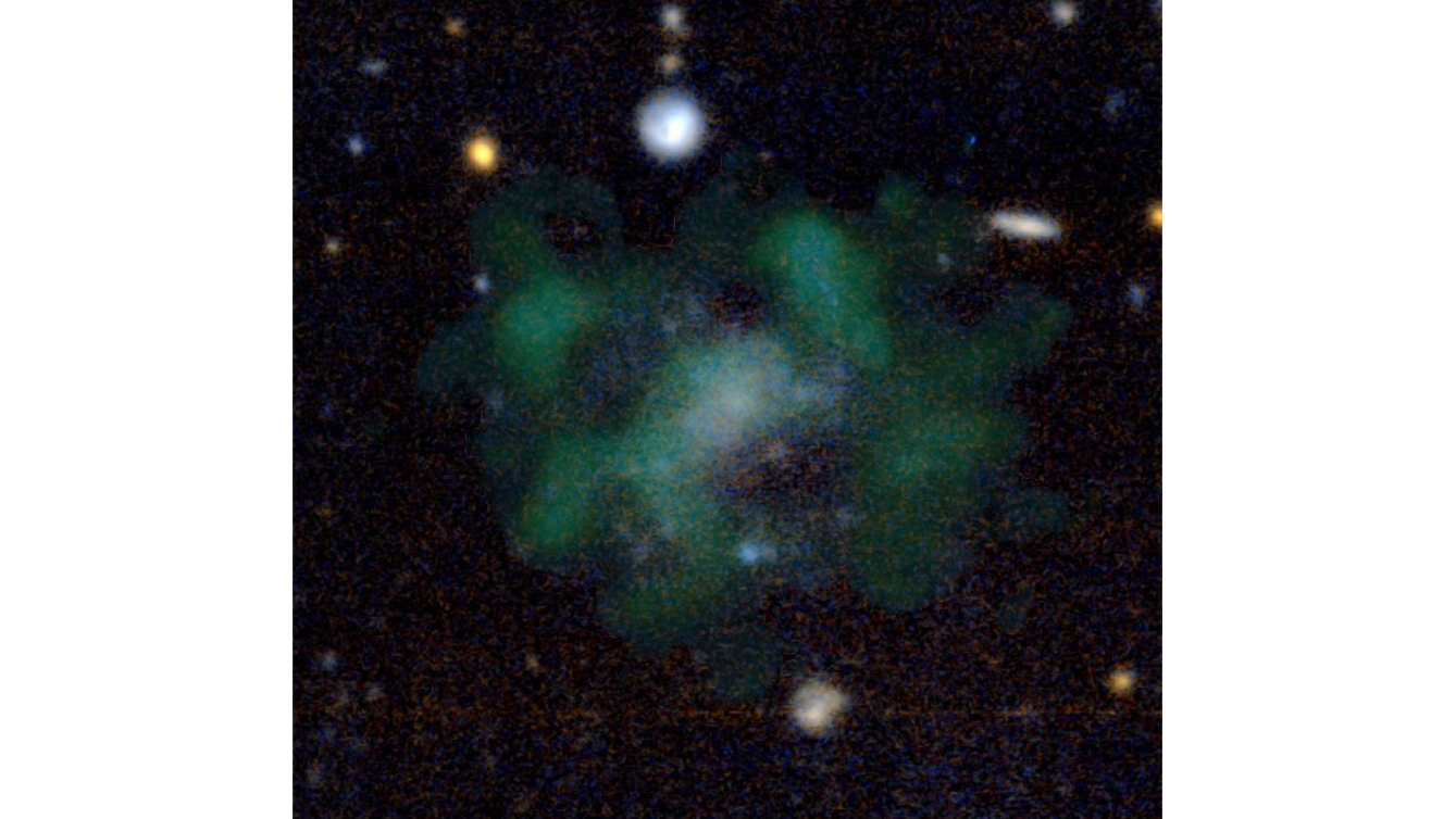Галактика AGC 114905 в созвездии Рыб. Фото © eurekalert.org