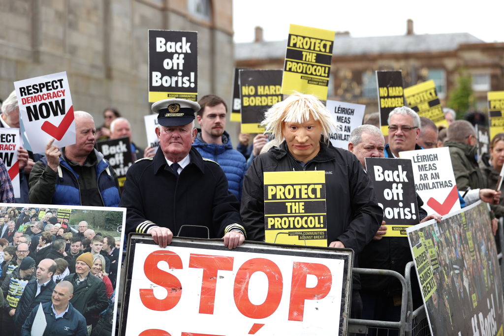 Протесты против Брексита в Ирландии. Фото © Getty Images / Liam McBurney / PA Images