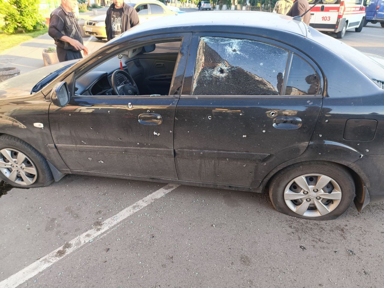 Последствия удара ВСУ по Сватову. Фото © Народная милиция ЛНР