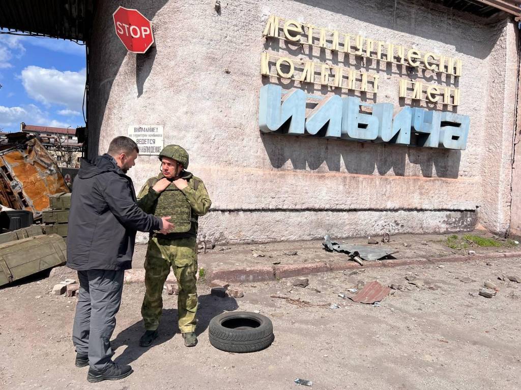 Журналист Владимир Соловьёв посетил Мариуполь