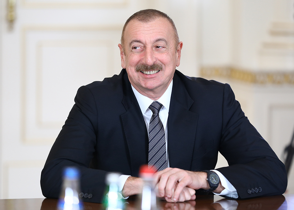 Президент Азербайджана Ильхам Алиев. Фото © ТАСС / Пресс-служба МИД РФ