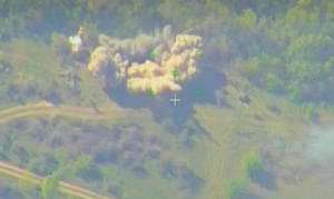 Минобороны РФ показало видео уничтожения итальянских гаубиц на Украине