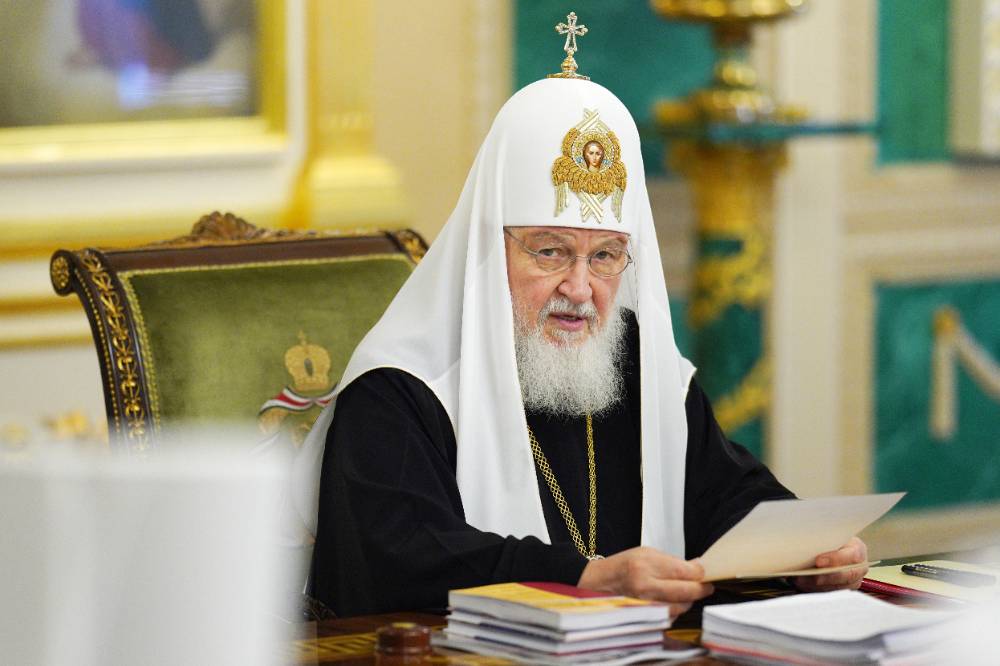 В РПЦ сочли неуместным требование ЕС о внесении патриарха Кирилла в чёрный список
