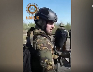Кадыров показал видео зачистки Луганска от националистов чеченскими спецназовцами
